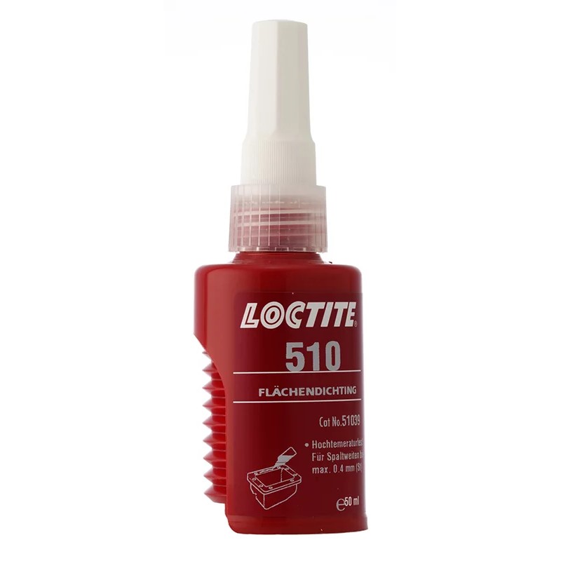 Фланцевый анаэробный герметик, высокотемпературный, медленной полимеризации LOCTITE 510 50ML 246593