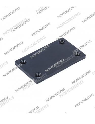 NORDBERG ЗАПЧАСТЬ НАКЛАДКА РЕЗИНОВАЯ (E-907) для 4120B X005202