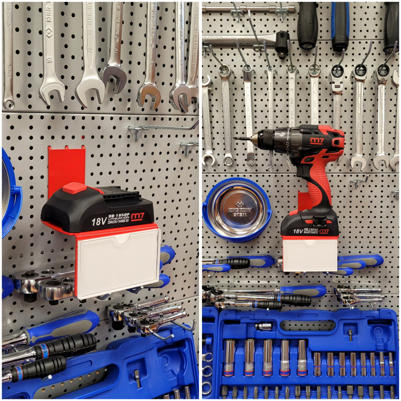 MIGHTY SEVEN Держатель электроинструмента с ценникодержателем AD-101