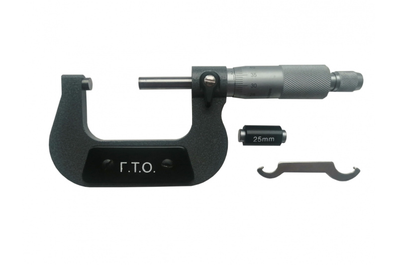 Микрометр МК-50 0,01 класс 1 премиум ГОСТ 6507-90 MIC50IP