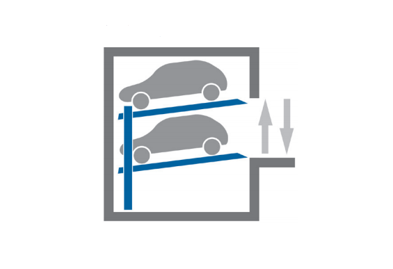 Независимая парковка в помещениях с низким потолком Kipparker N3302