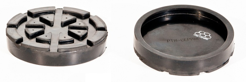 Резиновая накладка для подъемников " ОМА" . Кордированная  1008К