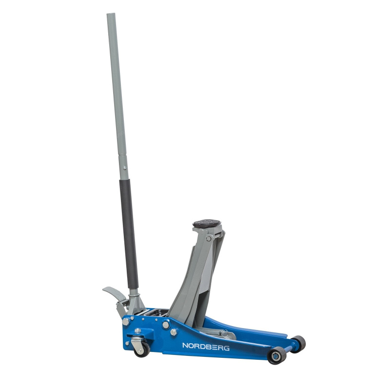 Домкрат супернизкий подкатной 3,2 тонны, H=75-500 мм NORDBERG N32032