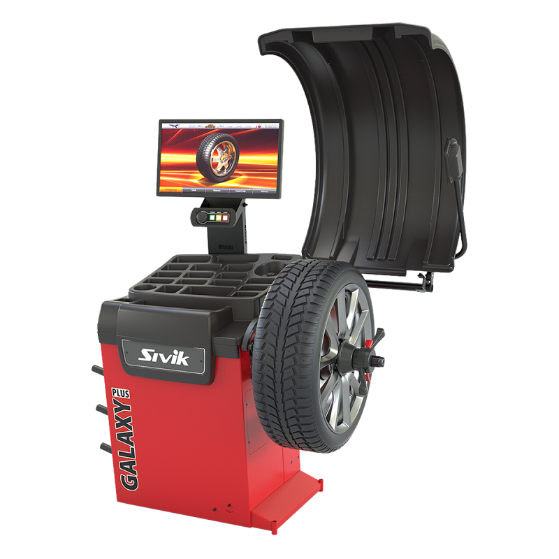 Балансировочный станок СИВИК GALAXY + СБМП-60/3D Л (красный)