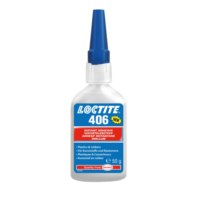 Клей цианоакрилатный для эластомеров и резины LOCTITE 406 50G 1925293