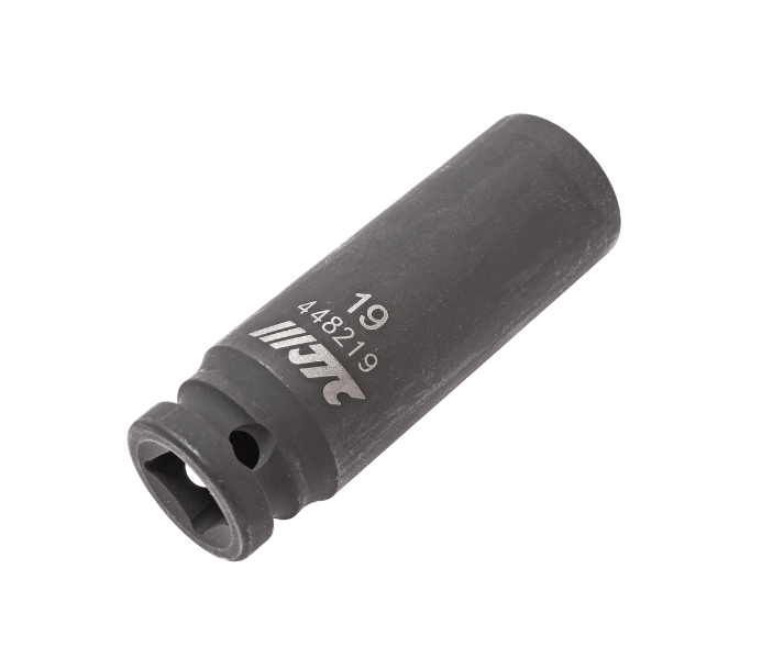 Головка торцевая 1/2" 19мм ударная глубокая L=82мм JTC-448219