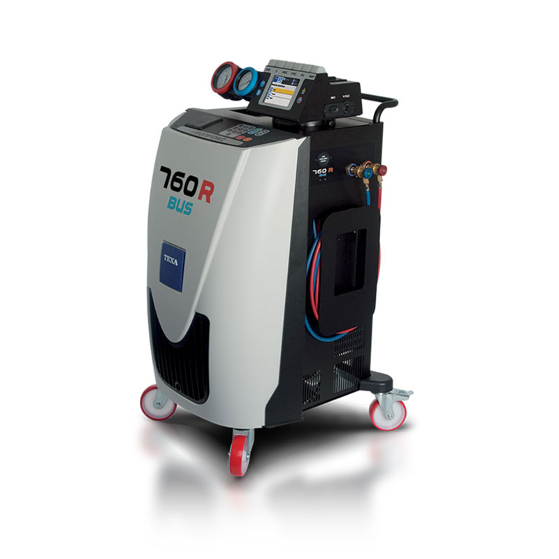 Автоматическая установка для заправки кондиционеров грузовых автомобилей, автобусов KONFORT 760R BUS