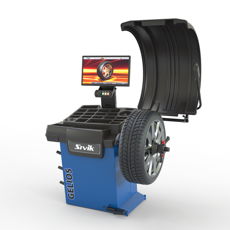 Балансировочный станок СИВИК СБМП-60/3D Plus Gelios  УЗ + ТЛУ синий
