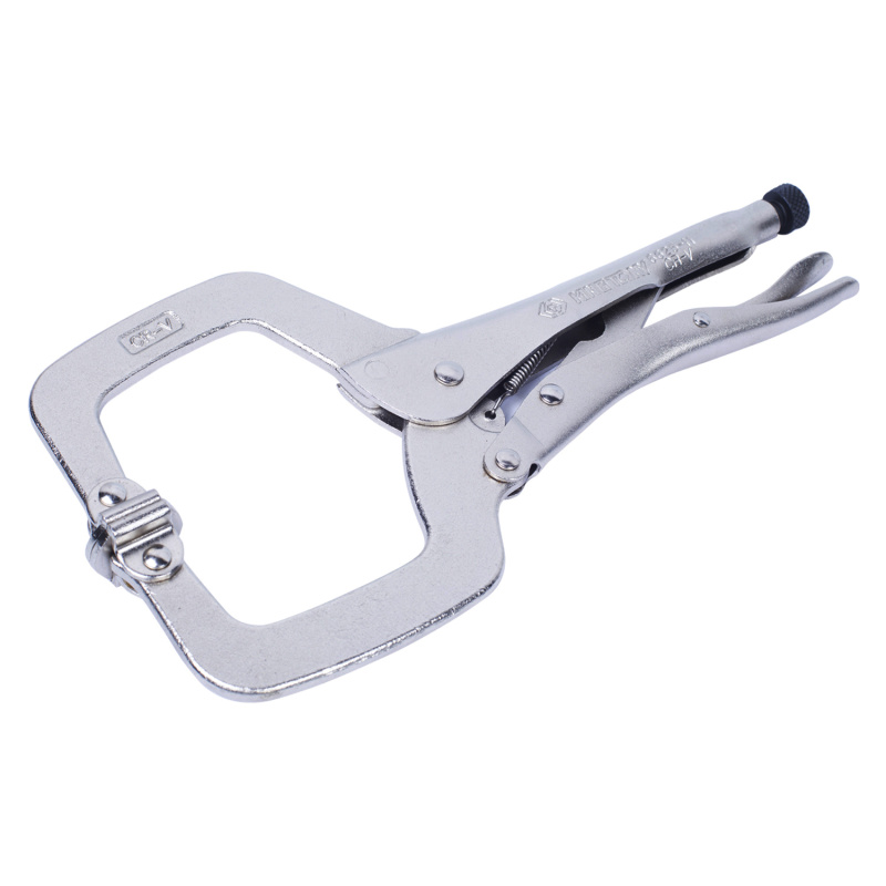 KING TONY Зажим с фиксатором 280 мм, С-образный, с подвижными губками 6625-11