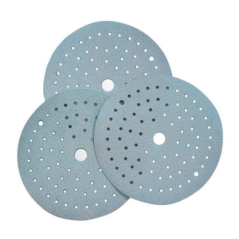 Абразивный материал в кругах D 150 на пластиковой основе Multiholes P180