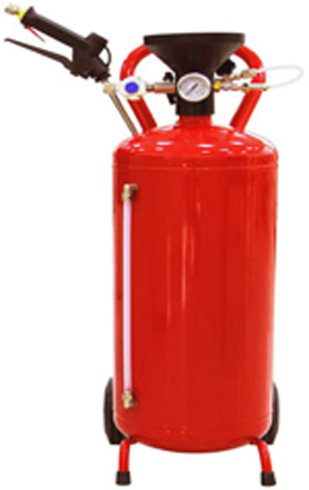Пеногенератор бак металлический красный, объем бака - 25л, 8 бар M-SCO/25C