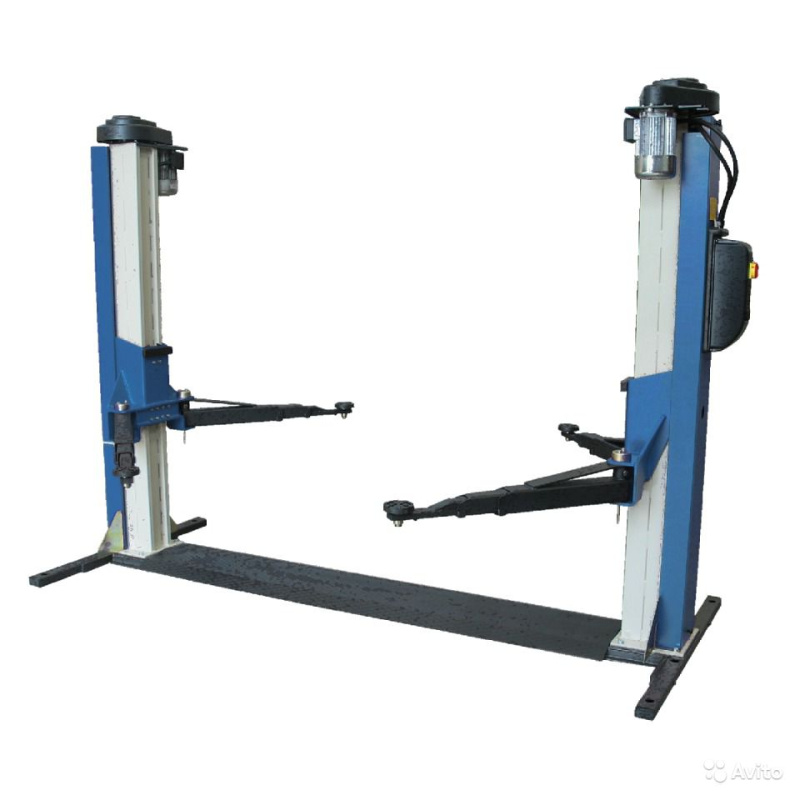 Подъемник двухстоечный г/п 3,6 т электромеханический с нижней синхронизацией WERTHER 254BF