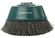 Щетка чашечная, гофрированная, для УШМ № 2 ПрофОснастка Мастер D75 мм М14*2 RPM 12500 S 0,3